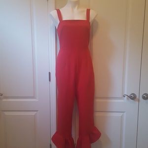 Stunning red jumpsuit